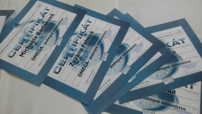 Certifikáty pre úspešných maturantov