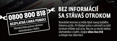 Prevencia: obchodovanie s ľuďmi