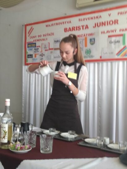 Barista Junior 2019, Nové Zámky - Najlepšia prezentácia na MS v príprave kávy