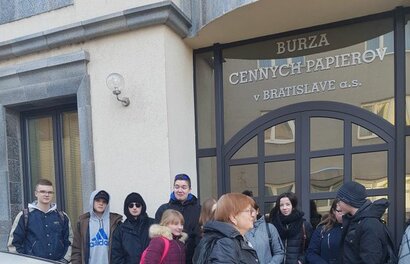 Exkurzia na Burze cenných papierov v Bratislave