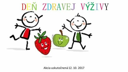 16. október - Svetový deň výživy 2019