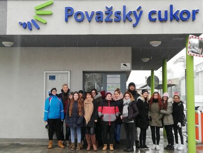 Odborná exkurzia v Považskom cukrovare