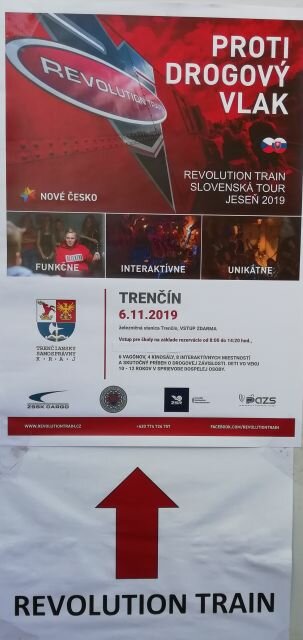 Návšteva protidrogového vlaku