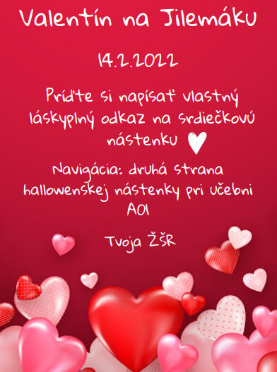 Valentínska pošta 2022