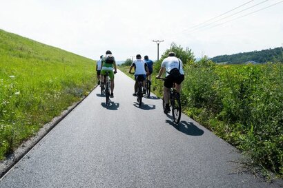 Boli sme pri otvorení nového úseku cyklotrasy Nové Mesto nad Váhom – Trenčín