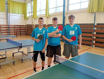 Okresné kolo v stolnom tenise žiakov SŠ