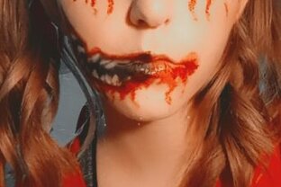 Halloween maska 2020 - Maska č.1