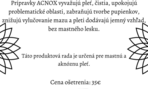 Ošetrenie ACNOX