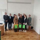 Úspešná účasť žiačok odboru BOZP na súťaži ŠVOČ na Fakulte bezpečnostného inžinierstva UNIZA